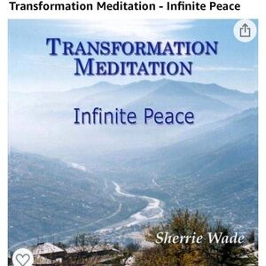 𝅺transformation Meditation Infinite Peace Audio CD by Sherrie Wade - NIP